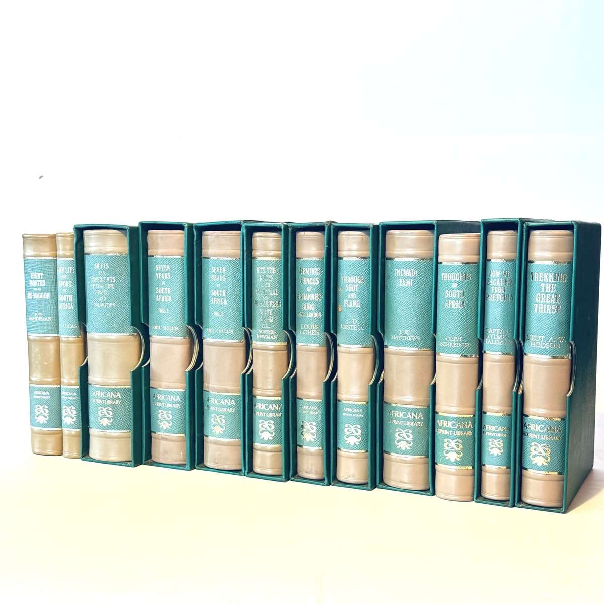 Africana Reprint Library. Complete in 12 volumes. - Various