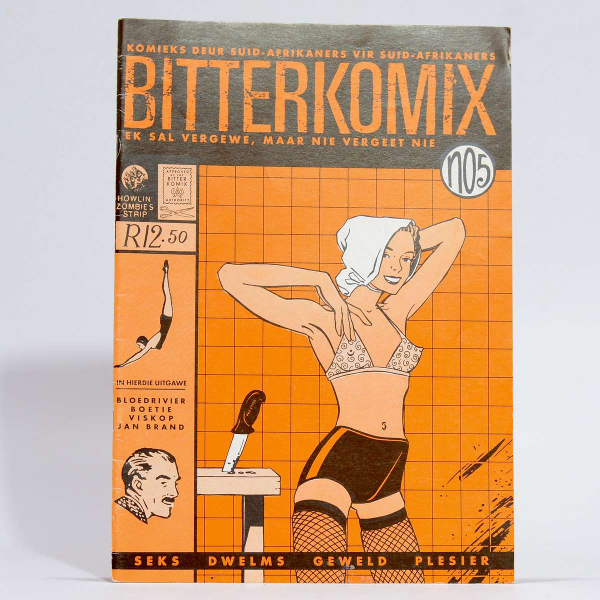 Bitterkomix number 5. - Kannemeyer, Anton and Botes, Conrad