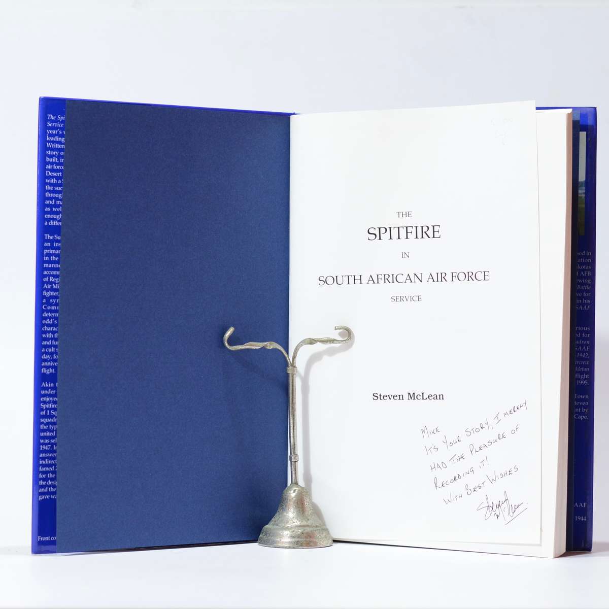 The Spitfire in South African Air Force Service (Signed) - McLean, Steven
