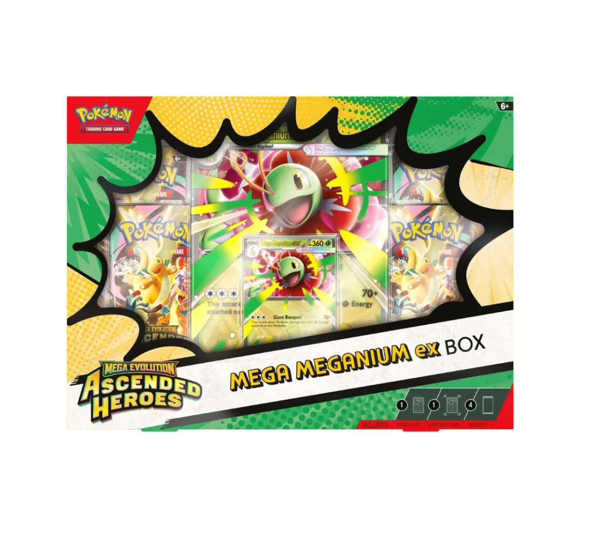 Pokemon Mega Evolution ME2.5 Ascended Heroes Mega Meganium ex Box