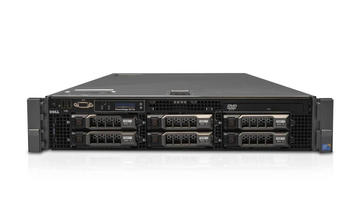 Dell PowerEdge R710 Server 2 x Six Xeon E 5650 (2.8GHz)
