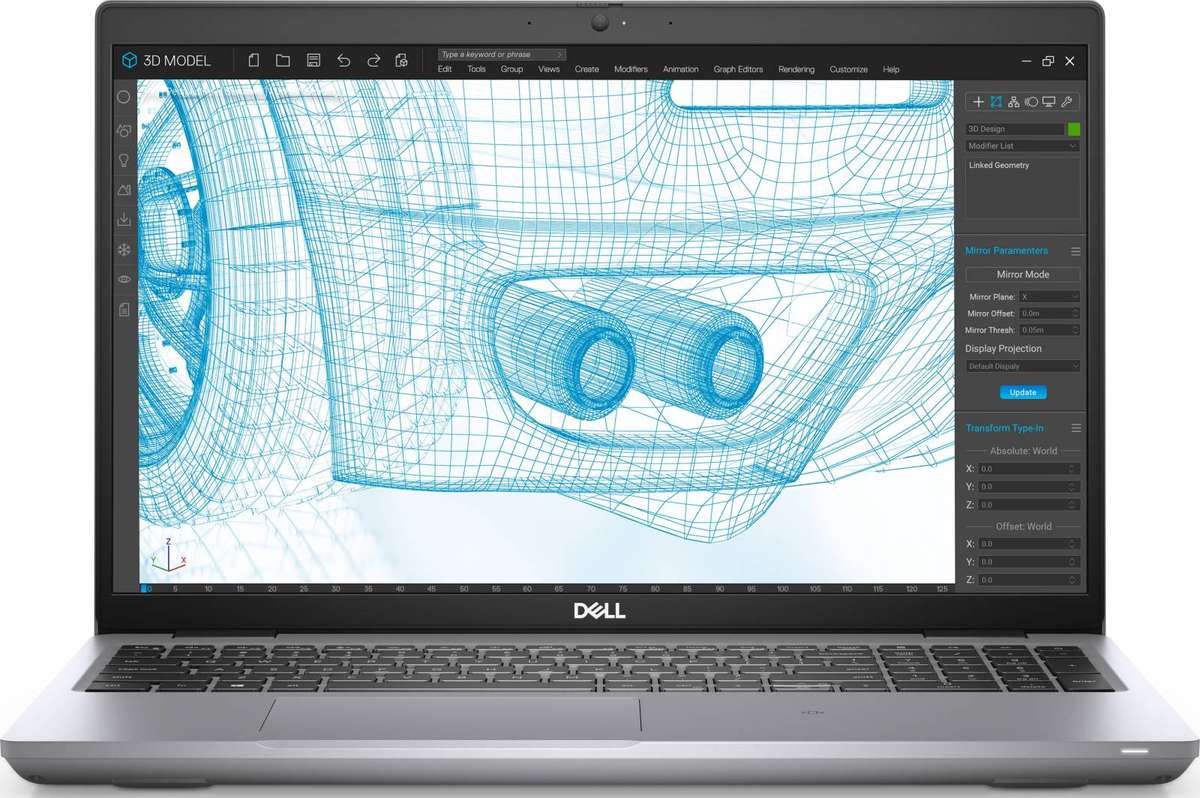 Dell Precision 3561  Core i7 11th Gen | 16GB RAM | 512GB SSD | 4GB DDR6 Graphics | C-Grade | W...