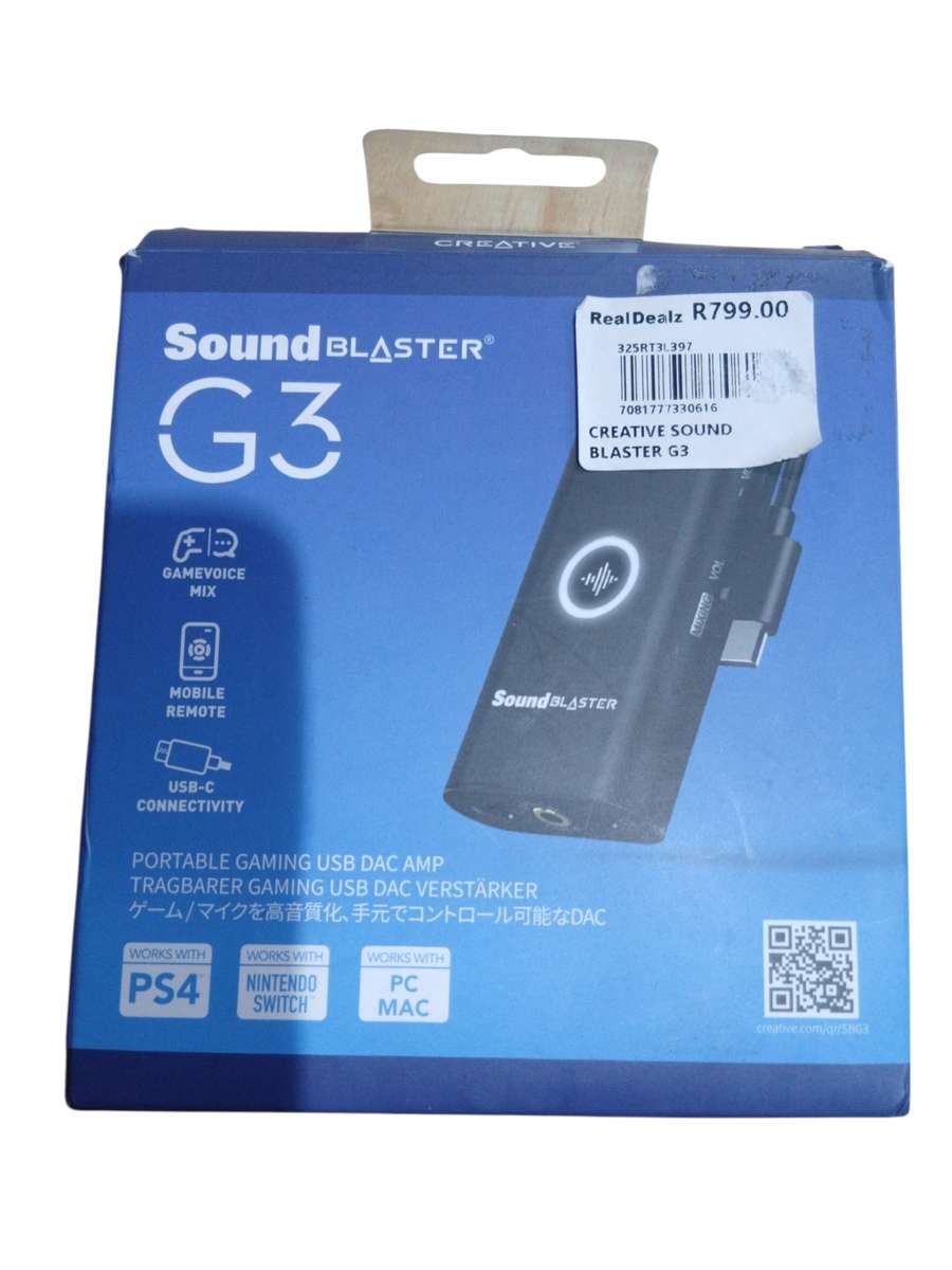 CREATIVE G3 SOUND BLASTER