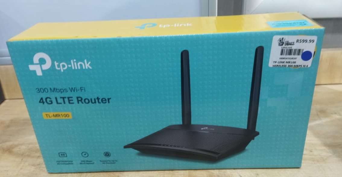 Tp-Link TL-MR100 4G LTE WIFI ROUTER