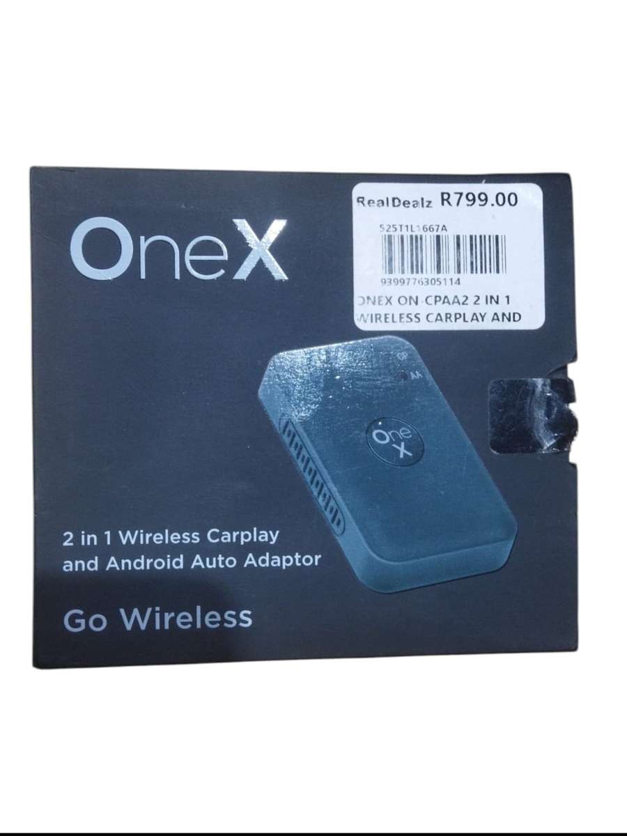 ONEX ON-CPAA2 2IN1 WIRELESS CARPLAY ADAPTOR