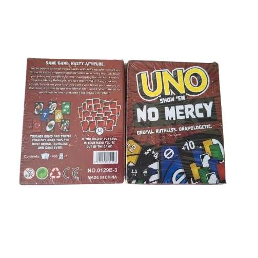 Uno Show ém No Mercy Cards