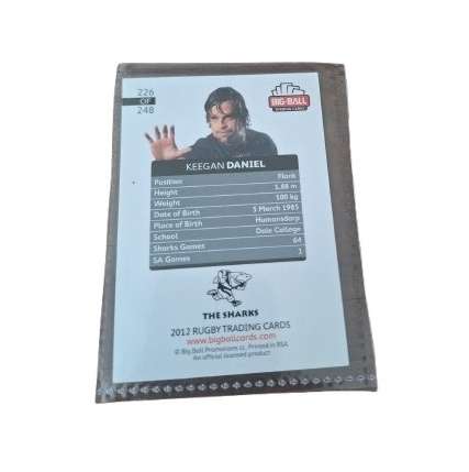 Keegan Daniel - Big Ball Trading Cards