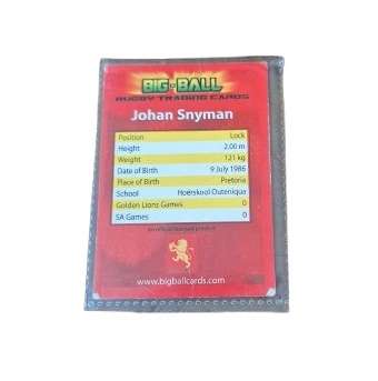 Johan Snyman - Big Ball Trading Cards