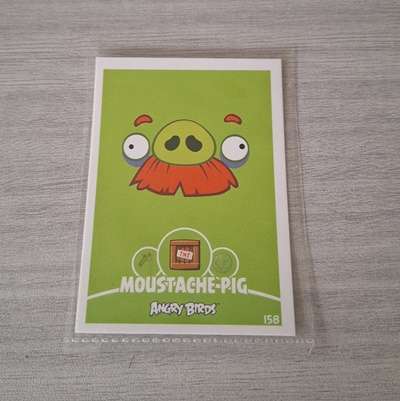 Angry Bird Trading Cards - Moustache-Pig