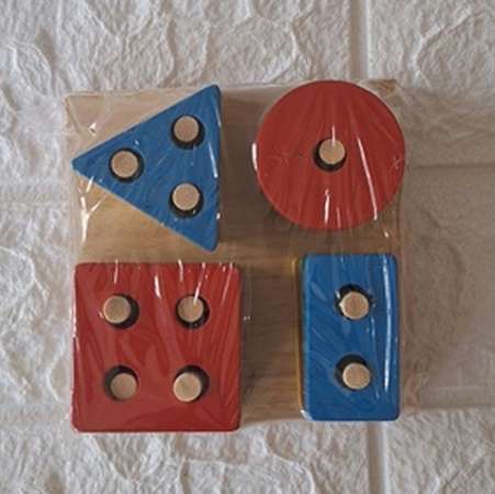 Wooden Sorting Blocks