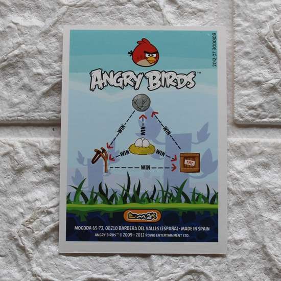 Angry Bird Trading Cards no 156 - Bubbles