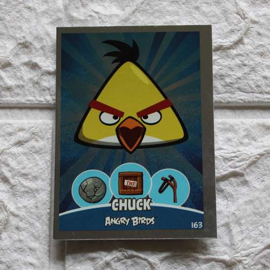 Angry Birds Trading Cards no 163 - Chuck.