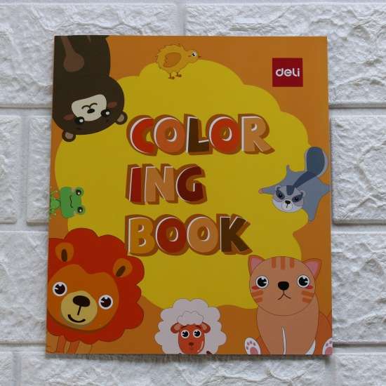 Colouring book 12 pages - Animals