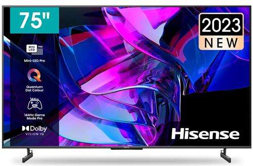 Hisense 75U7K Mini-LED ULED 4K VIDAA Smart TV