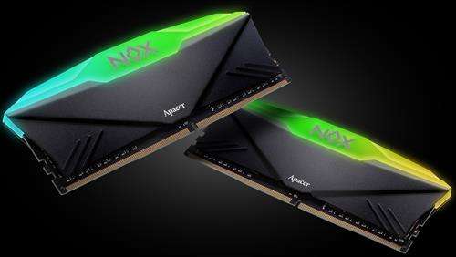 Apacer Nox 8GB RGB DDR4 3200MHz Gaming Memory