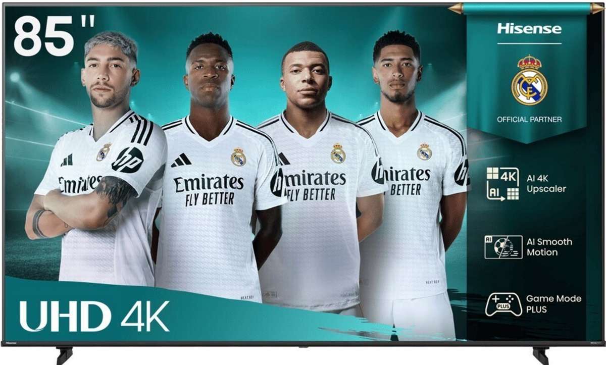 Hisense 85 Inch 4K UHD VIDAA Smart LED TV