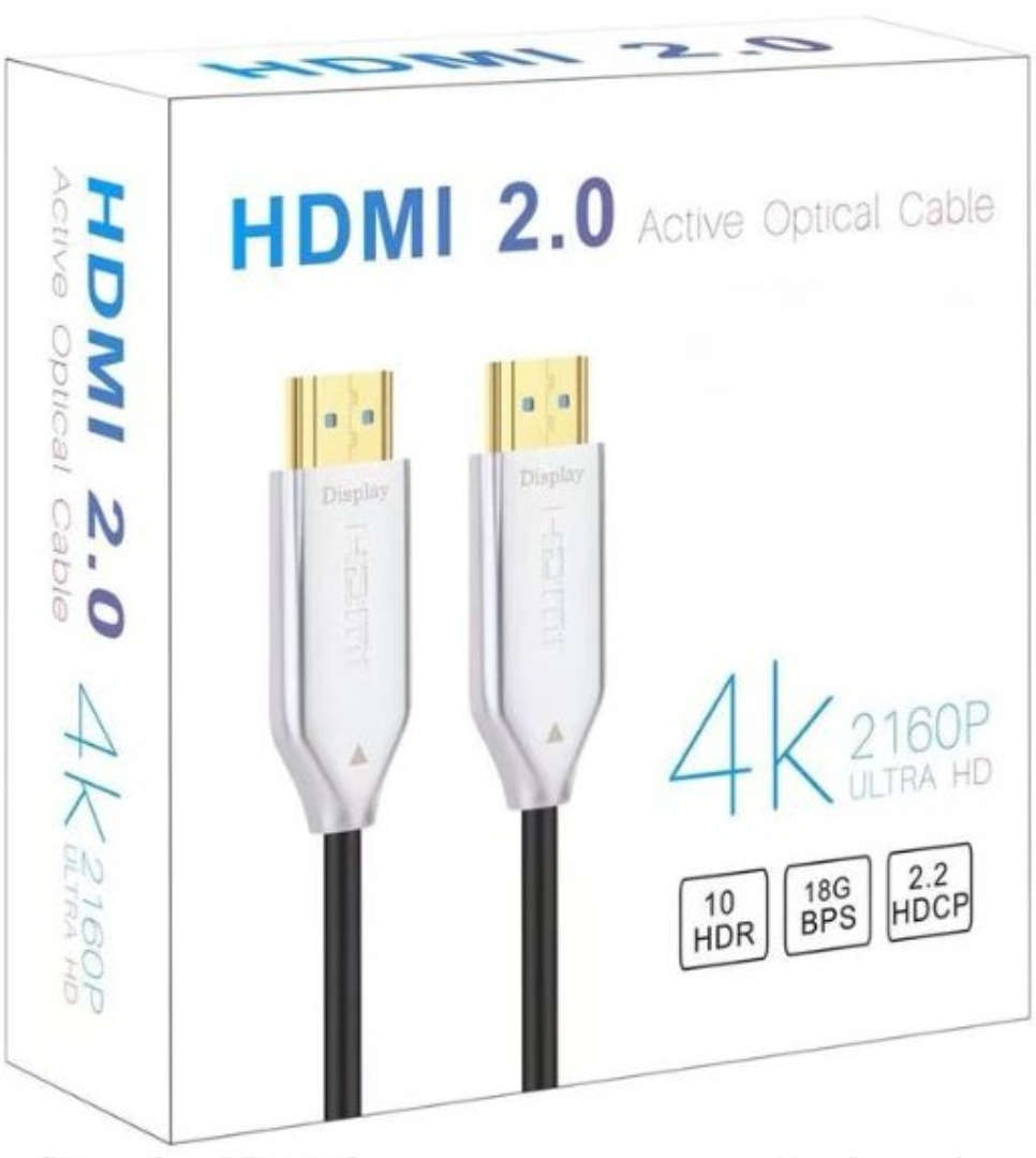 UniQue 4K Ultra HD 80M HDTV 2.0 Active Optical Cable
