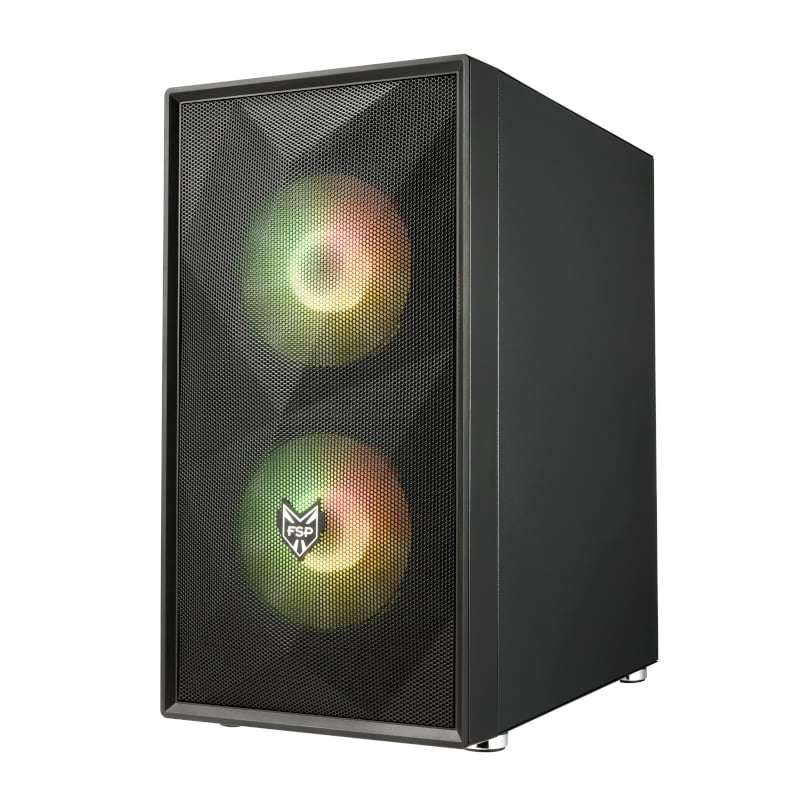 FSP CST130A Micro-ATXGaming Chassis - Black