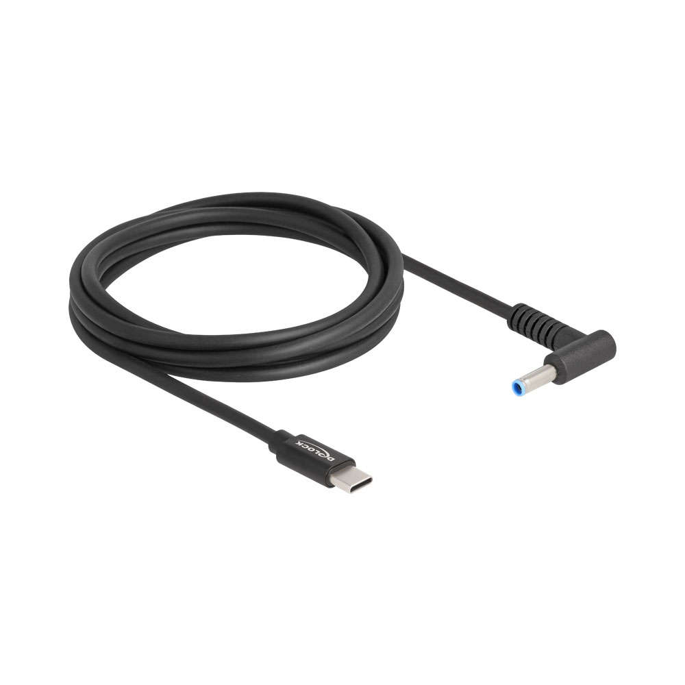 Delock CHARGING CABLE TYPE-C TO HP 4.5 X 3.0MM
