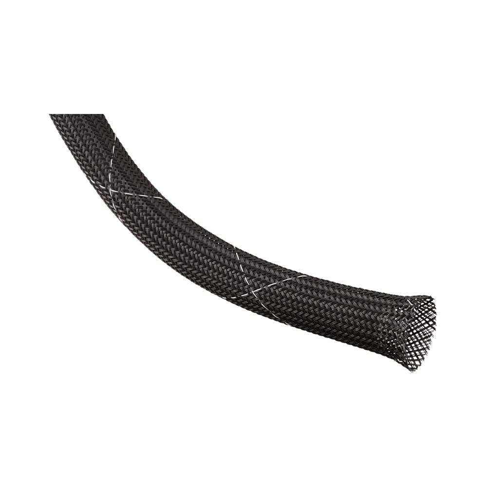 Techflex 1M CLEAN CUT BRAID 25.4MM WHITE (CCF1.00TW)