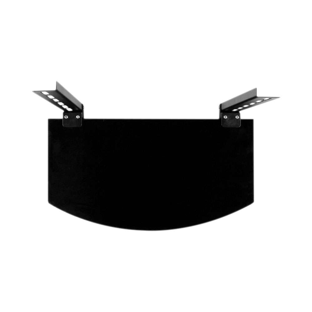 LinkQnet BRACKET DVD, 1 SHELF STEEL, GLASS  5MM UP TO 10KG*