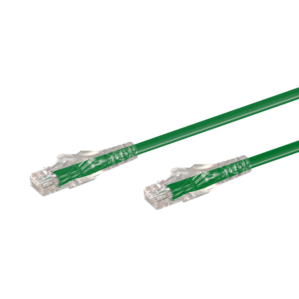 LinkQnet 10M RJ45 CAT6 ANTI-SNAG MOULDED PVC NETWORK FLYLEAD - GREEN