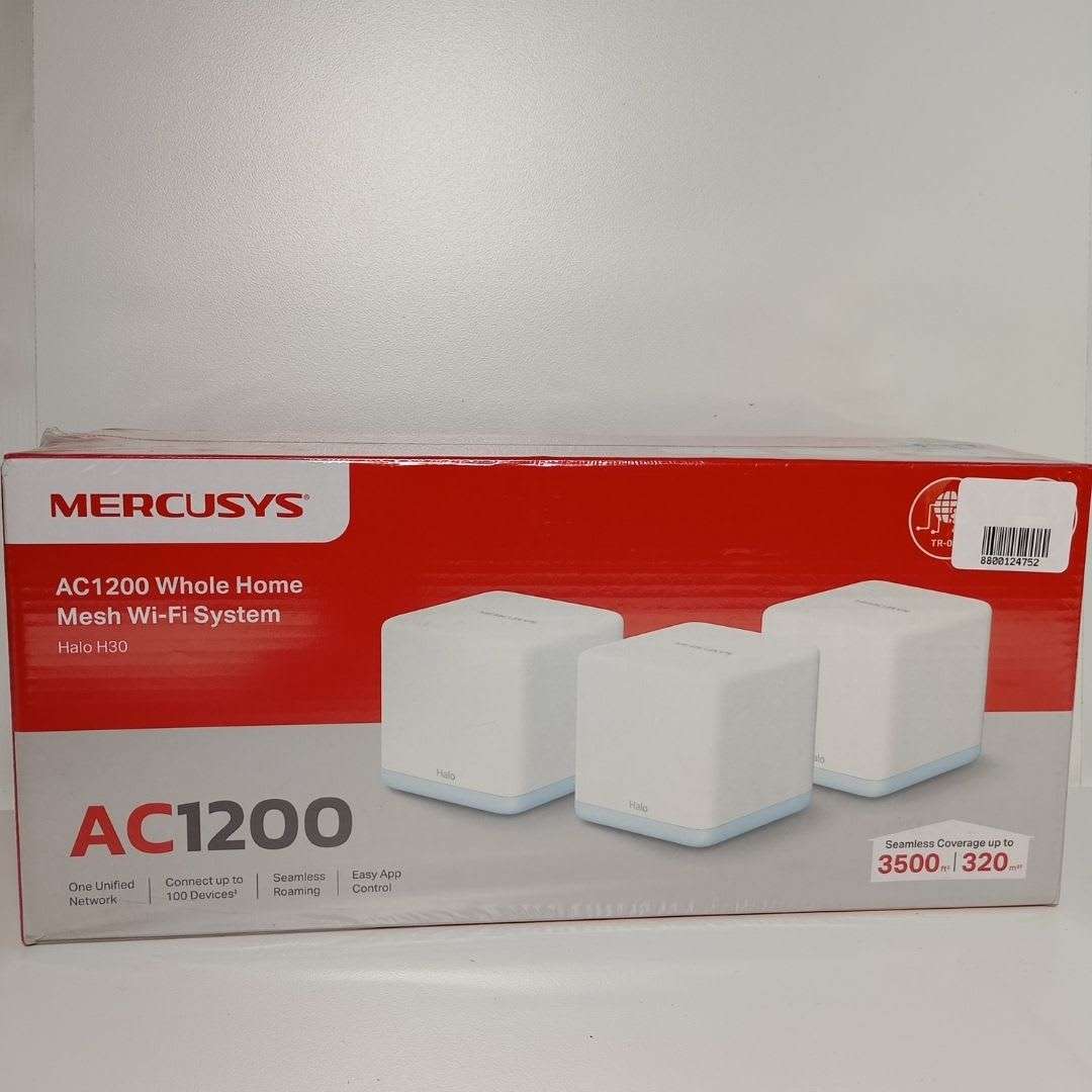 Mercusys Halo H30(3-Pack) AC1200 Whole Home Mesh Wi-Fi System