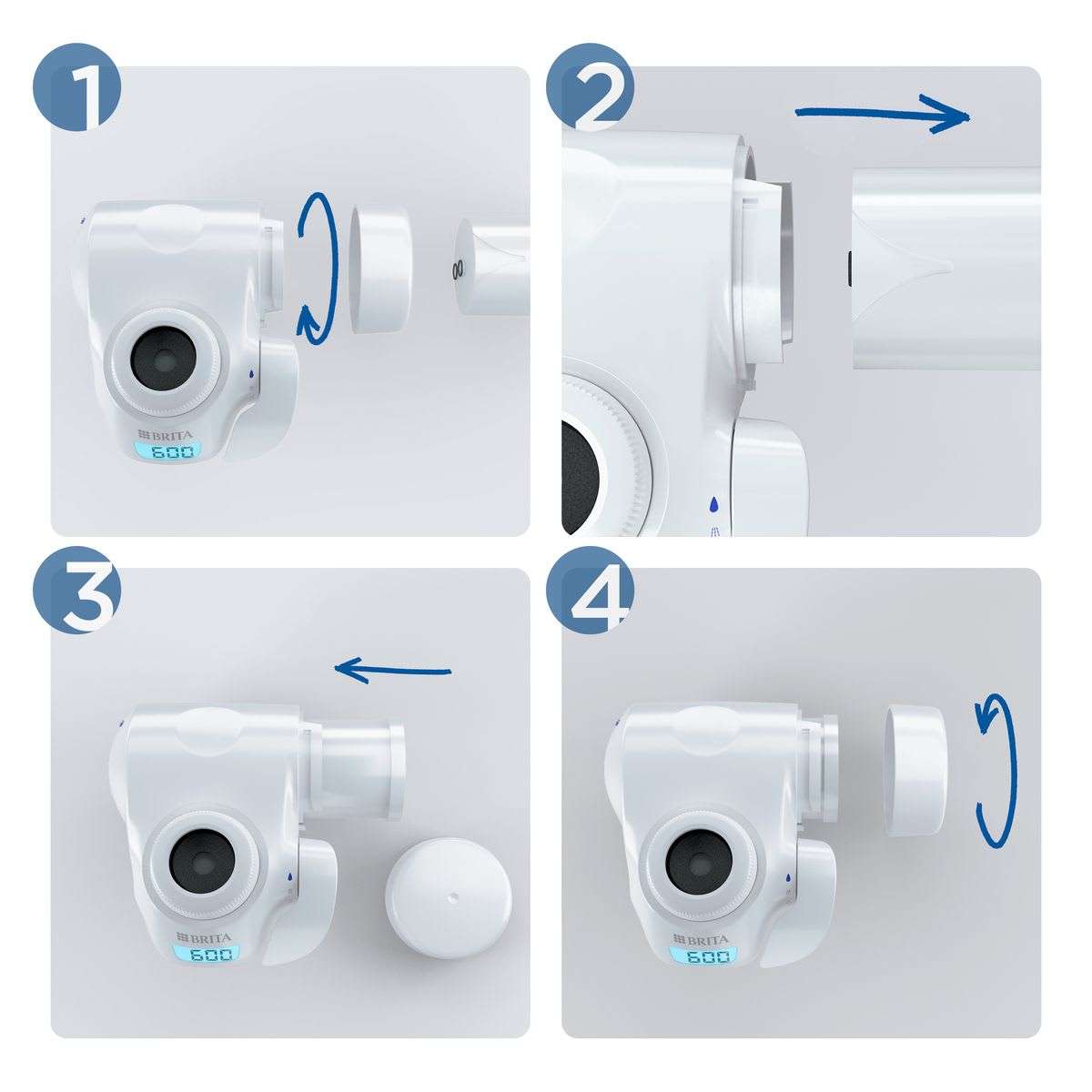 BRITA - Water Filter System On Tap Pro V-MF