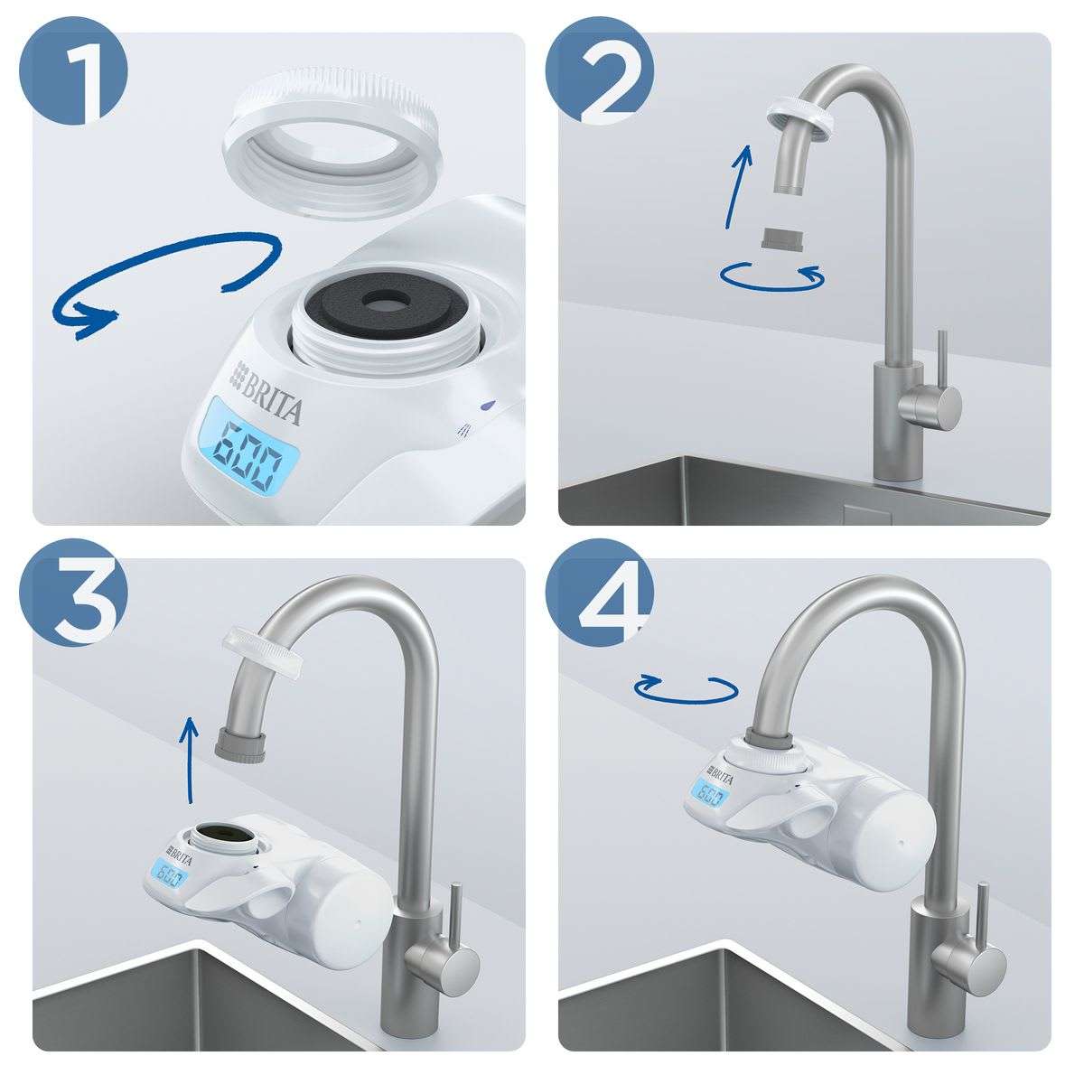 BRITA - Water Filter System On Tap Pro V-MF
