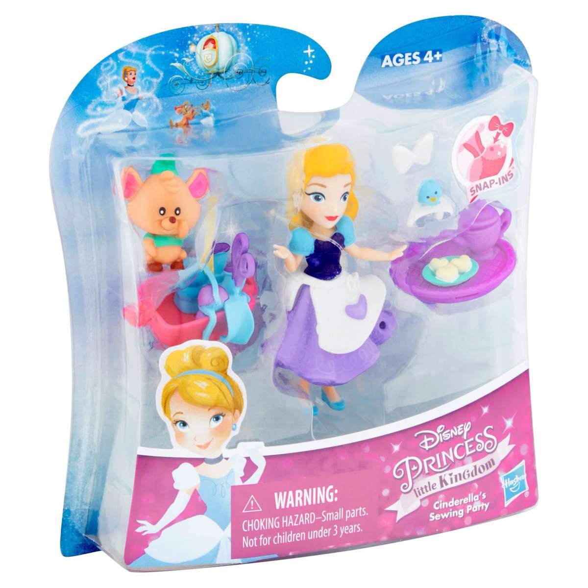 Hasbro Disney Princess Little Kingdom Cinderella\'S Sewing Party Ages 4+