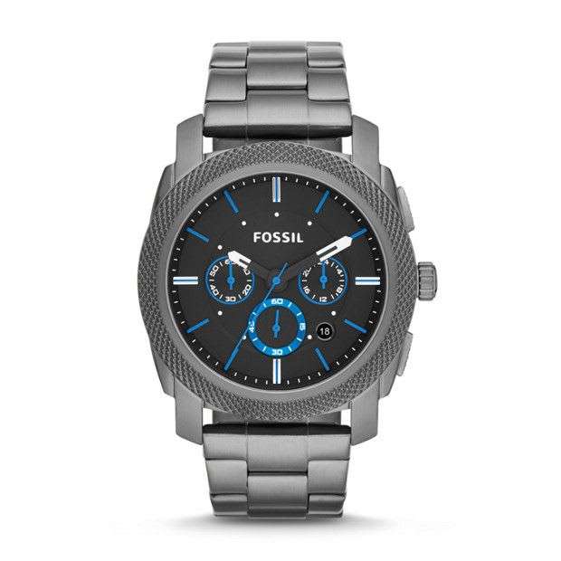 Fossil Mens Smoke Machine Chronograph Watch - FS4931