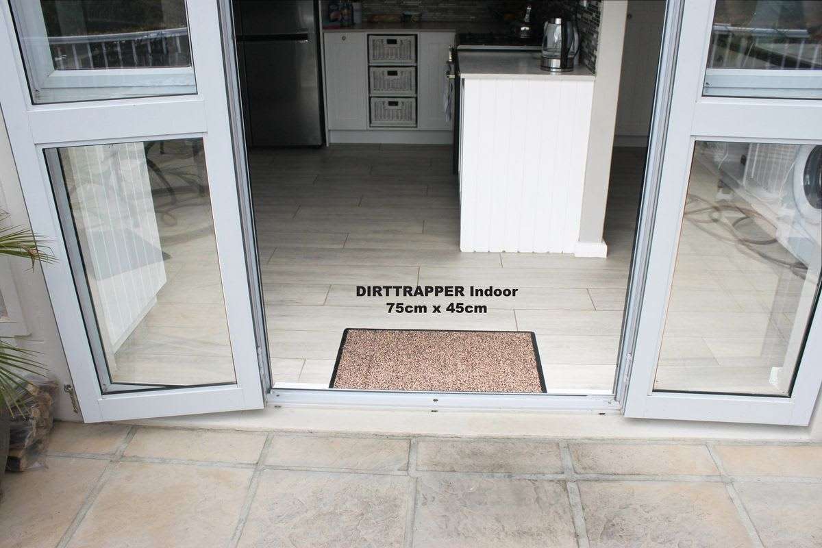 Dirttrapper Original Indoor Doormat 75cm x 45cm - Brown