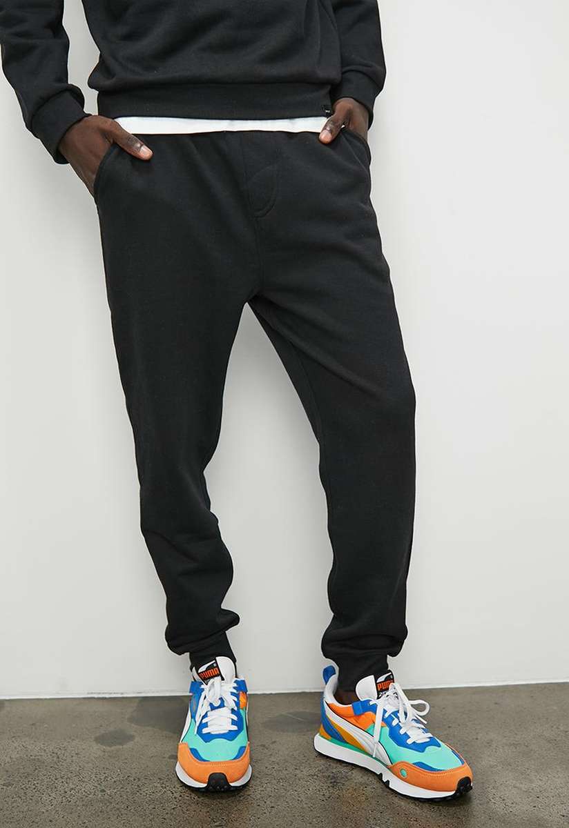 Superbalist Madrid sup slim sweatpants - Black - Small
