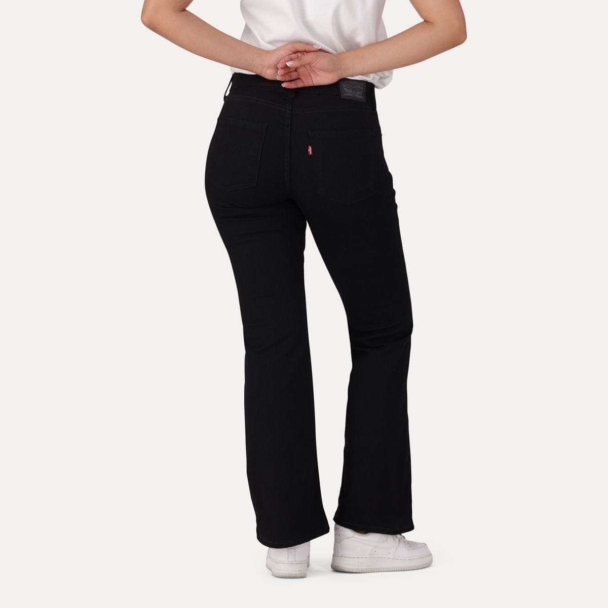 Levi'SA Women's Curvy Flare Jeans Black Saturation