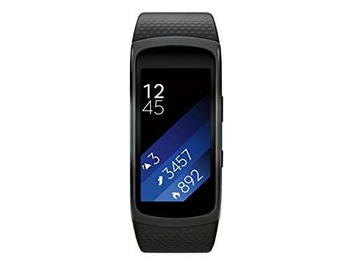 Samsung Gear Fit2 SmartWatch (Small), Black (Certified Refurbished)