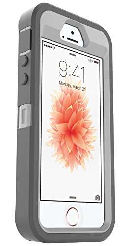 OtterBox Defender Case for Apple iPhone 5/5s/SE - (Grey/White) (Case Only, No Holster)