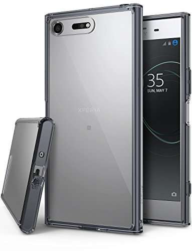 Sony Xperia XZ Premium Case, Ringke [FUSION] Crystal Clear PC Back TPU Bumper [Drop Protection/Shock