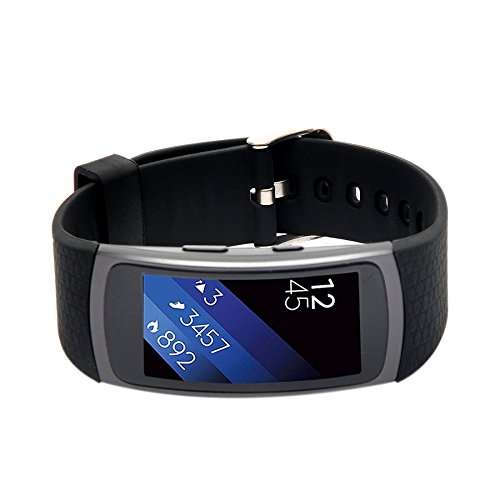 SAMSUNG Gear Fit2 Band,Wishta Soft Silicone Replacement Elastomer Band Plastic Wristband for Samsung