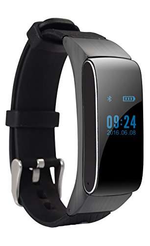 Bluetooth Smart Bracelet Headset Earphone Smartwatch Waterproof Touch Screen Fitness Tracker Pedomet