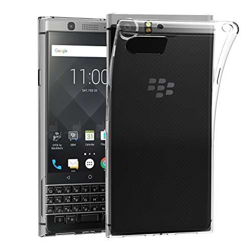 BlackBerry KEYone Case, AVIDET Shock-Absorption, Anti-Scratch Soft Gel TPU Silicone Case Cover for B