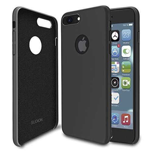 iPhone 7 Case, Sudion Shock-Absorption Slim Protective iPhone7 Case with Built-in Metal Plate, Light