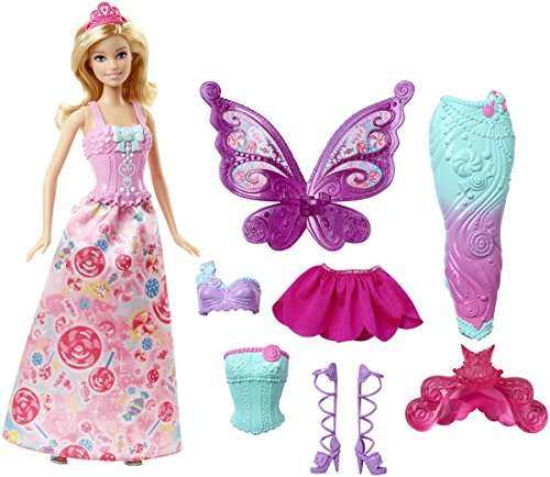 Barbie DHC39 Fairytale Dress Up Gift Set