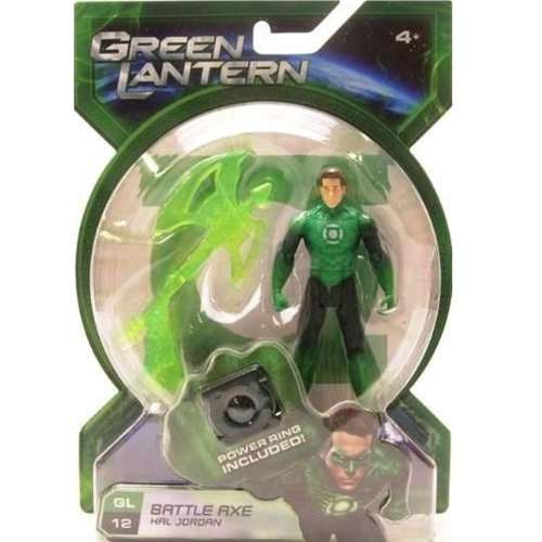 Green Lantern 4" Series 03 - Green Lantern Battle Axe Hal Jordan by Mattel