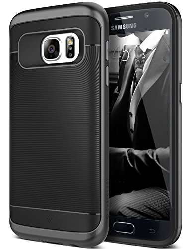 Galaxy S7 Case, Caseology [Wavelength Series] Slim Dual Layer Protective Textured Grip Corner Cushio