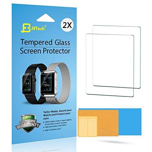 Apple Watch Screen Protector, JETech 2-Pack 42mm Premium Tempered Glass Screen Protector for Apple W