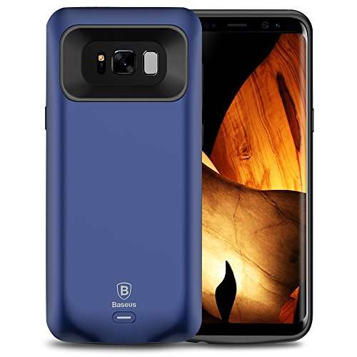 Samsung Galaxy S8 Battery Case, Baseus Portable Charger Case Rechargeable Extended Fast Charging 500