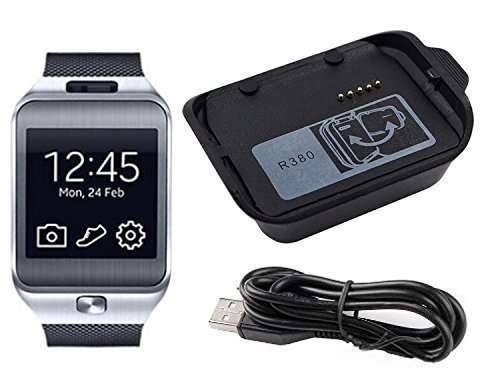 Tougs Demomm Charger Charging Cradle Dock for Samsung Galaxy Gear 2 R380 Smart Watch