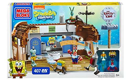 Mega Bloks SpongeBob Krusty Krab Attack
