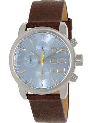 Diesel Women's DZ5464 Brown Leather Leather Quartz Fashion Watch