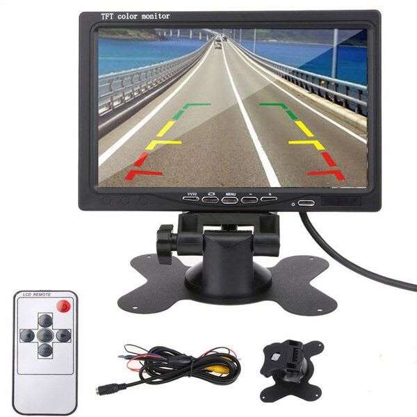 7" TFT LCD Car Reverse Rear View Camera